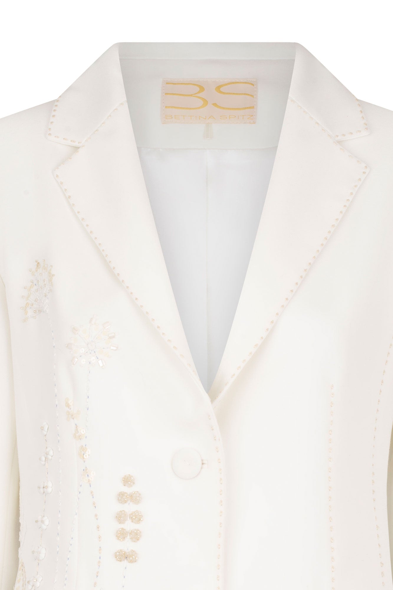 BLAZER MAXI JARDÍN NÁCAR