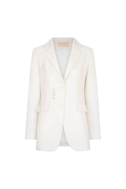 BLAZER MAXI JARDÍN NÁCAR