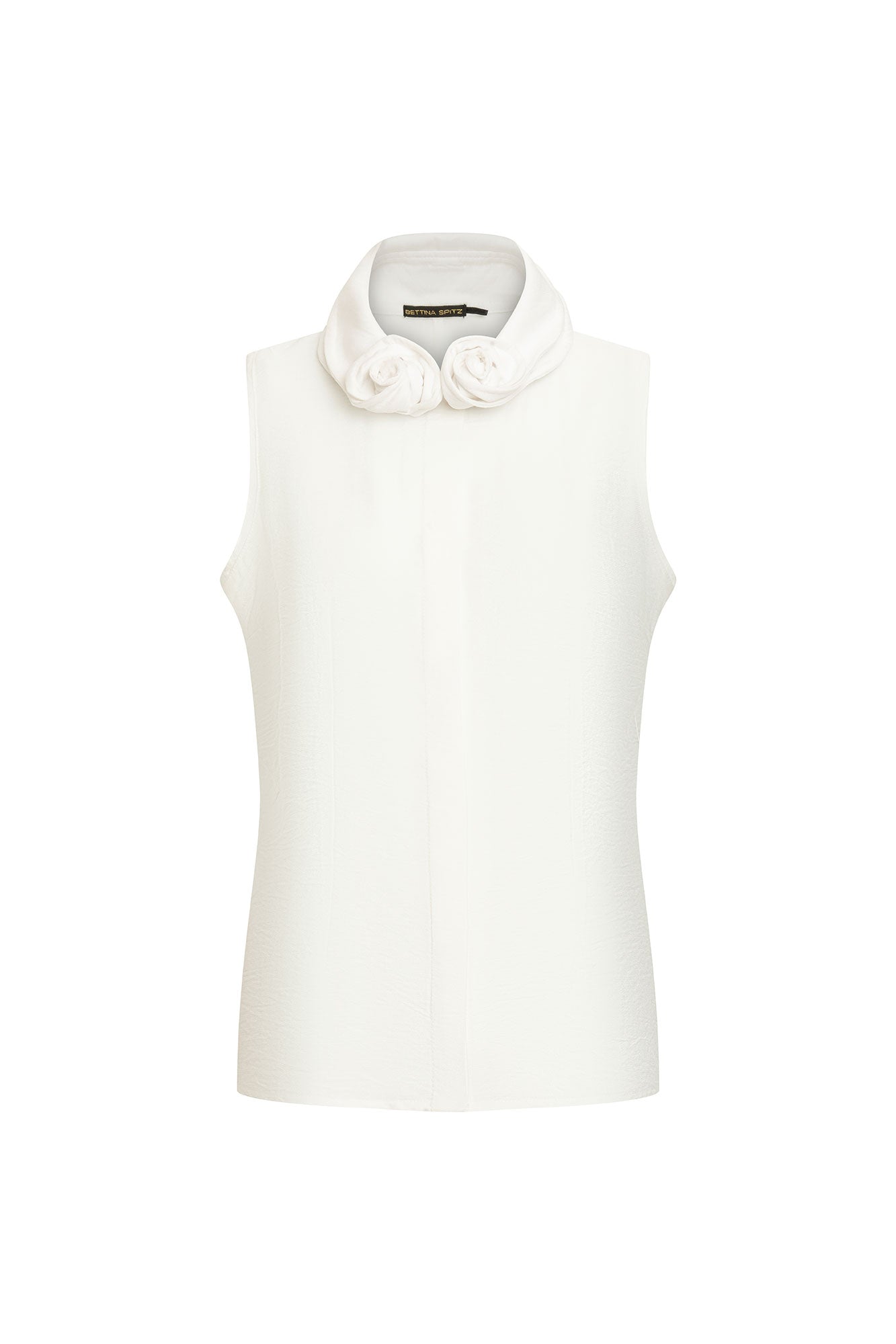 BLUSA CUELLO ALAMBRE SISA BLANCO
