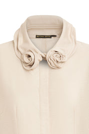 BLUSA CUELLO ALAMBRE SISA DUNA