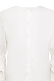 BLUSA MANGA SUPERGOLAS BLANCO