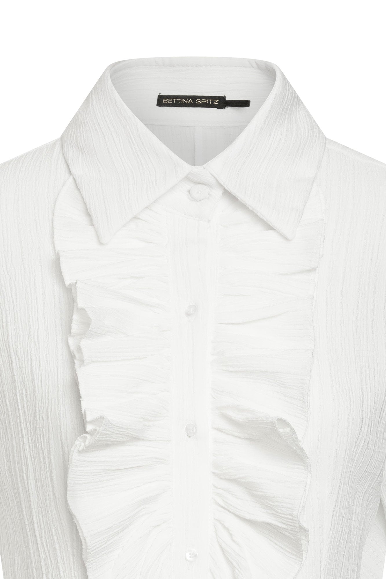 BLUSA FRENTE GOLA MANCORNA BLANCO