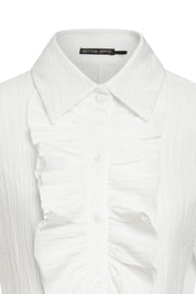 BLUSA FRENTE GOLA MANCORNA BLANCO