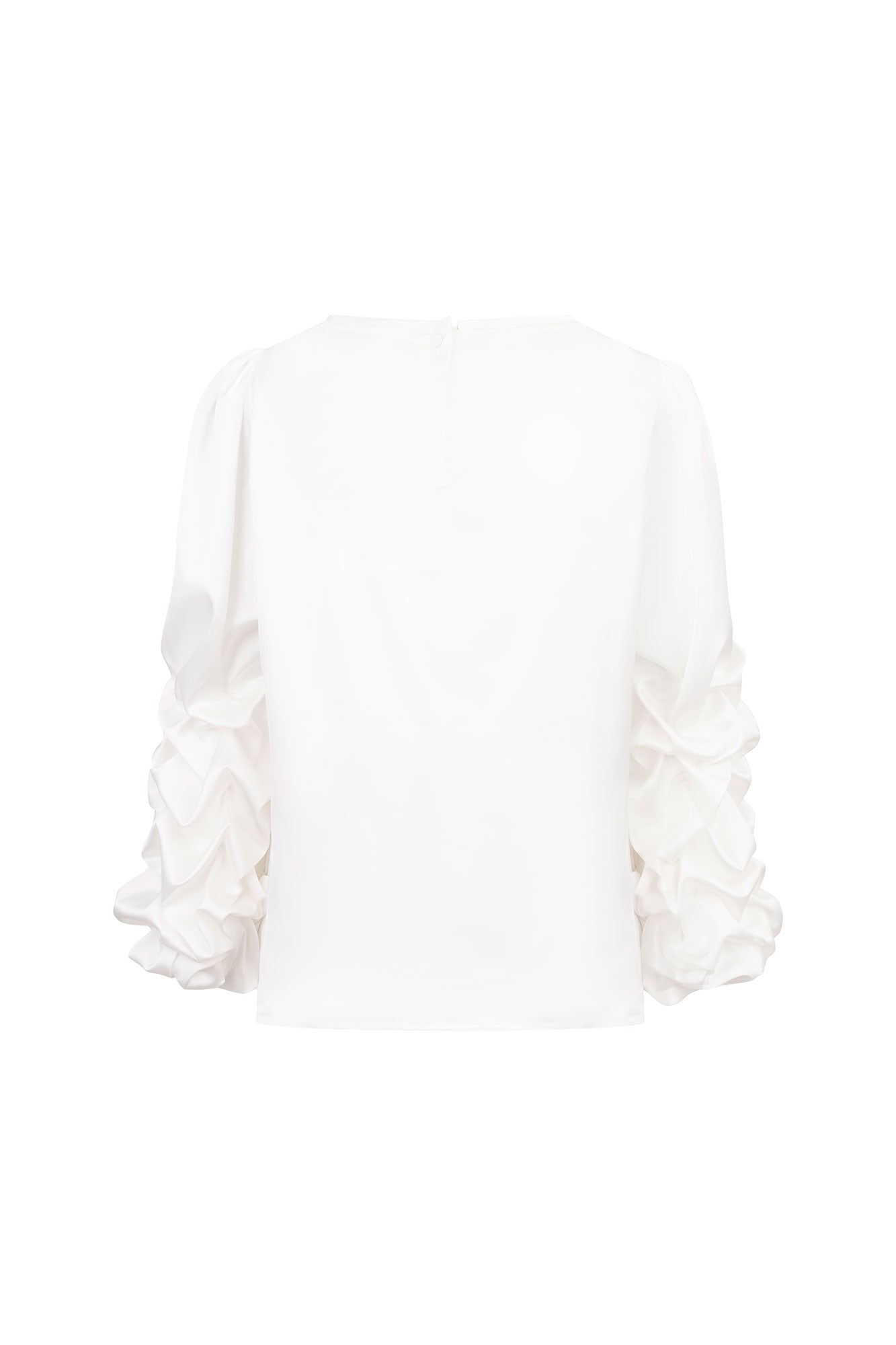 BLUSA ML PELLIZCOS BLANCO