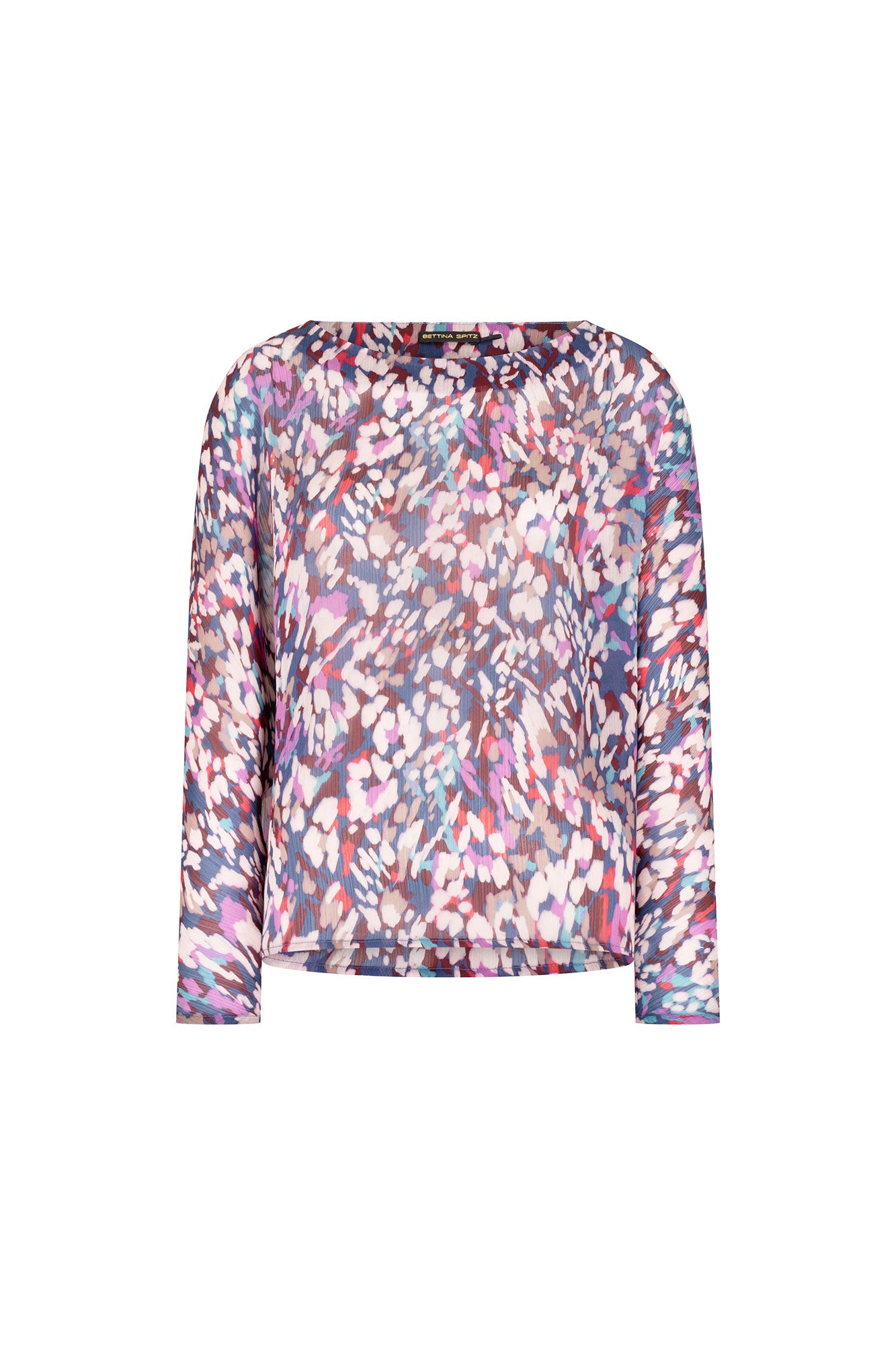 BLUSA OJAL RANGLAN EST TIGRE AZUL