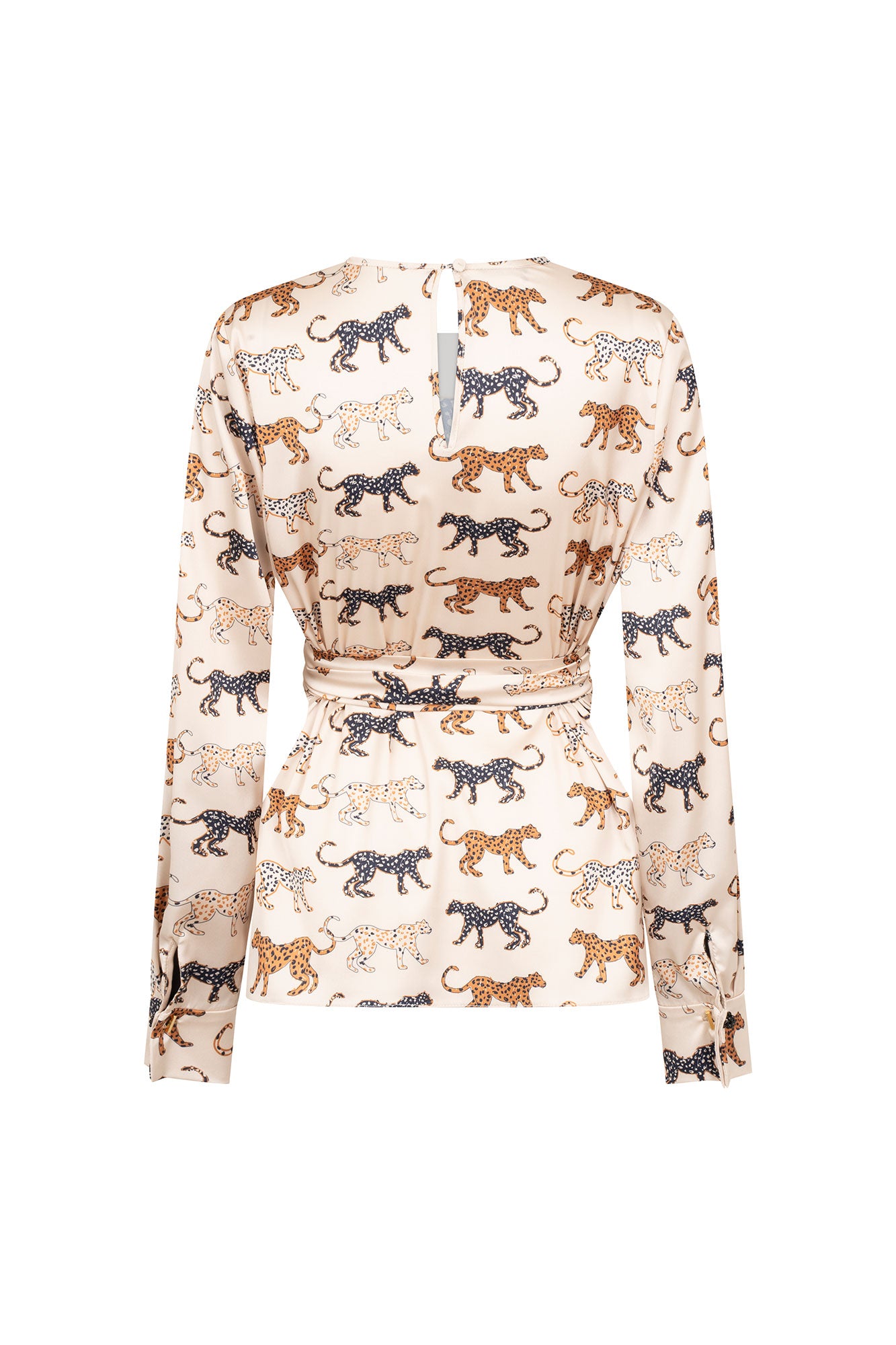 BLUSA SESGO TIRA MANCORNA EST GUEOPARDO