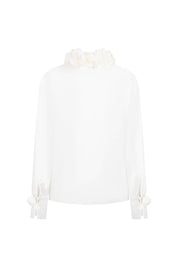 BLUSA VERONICA FLOR CALADA IVORY