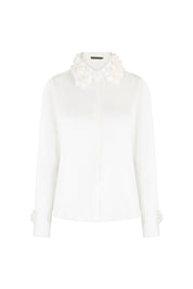 BLUSA VERONICA FLOR CALADA IVORY