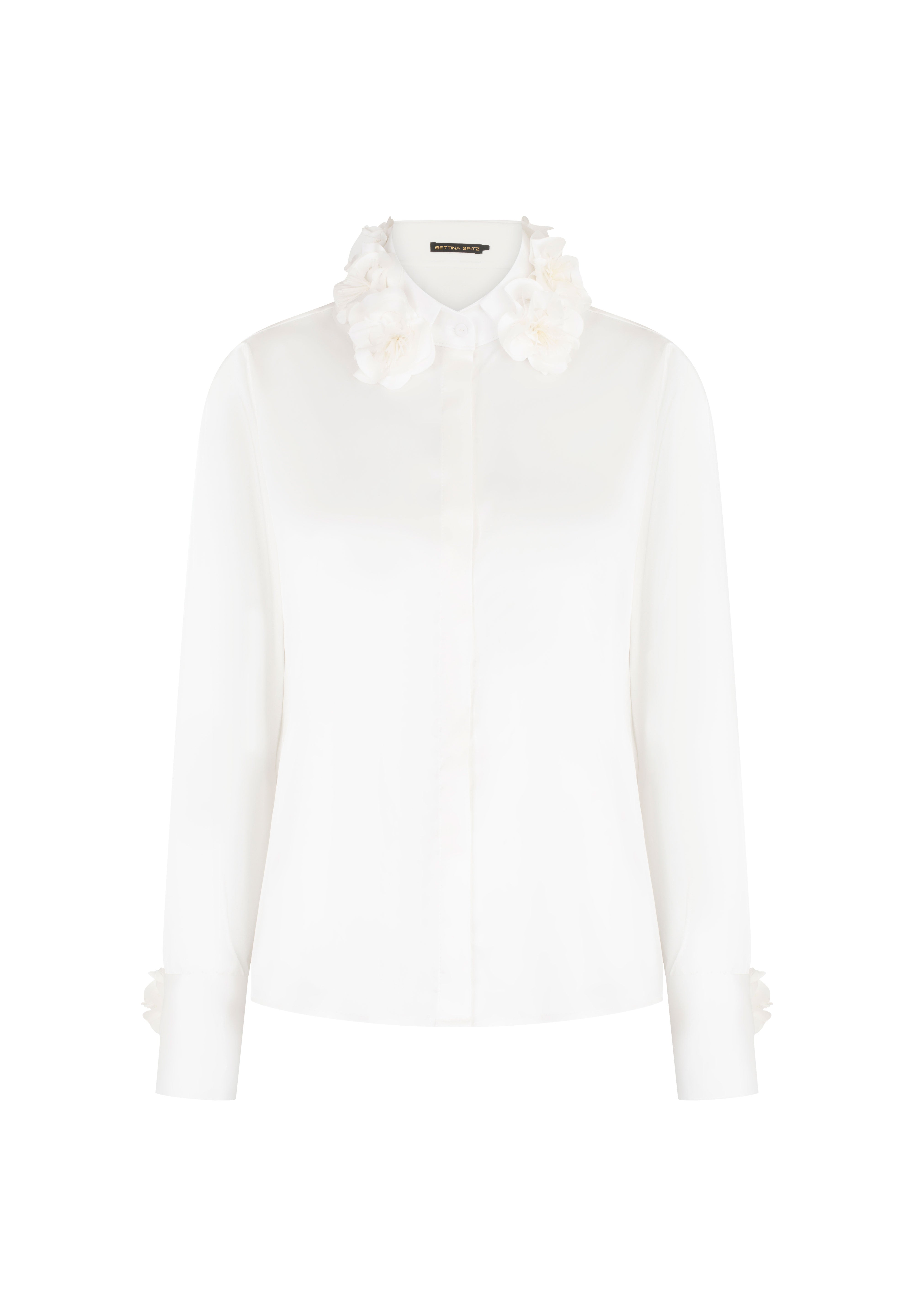 BLUSA VERONICA FLOR CALADA IVORY