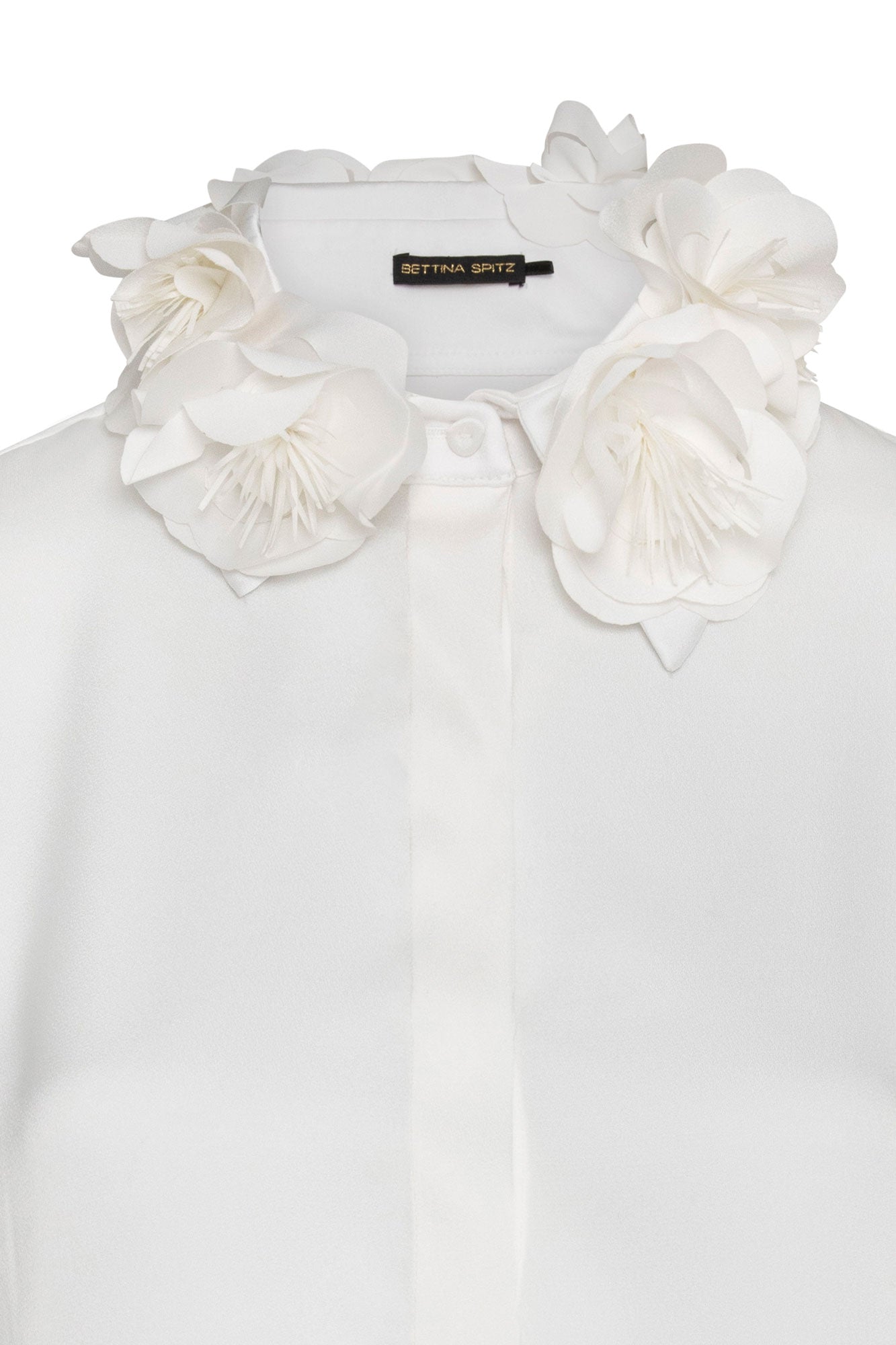 Blusa Verónica Flor Calada Ivory