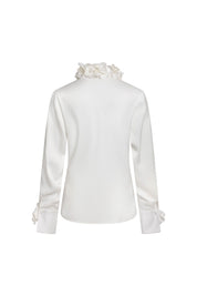 Blusa Verónica Flor Calada Ivory