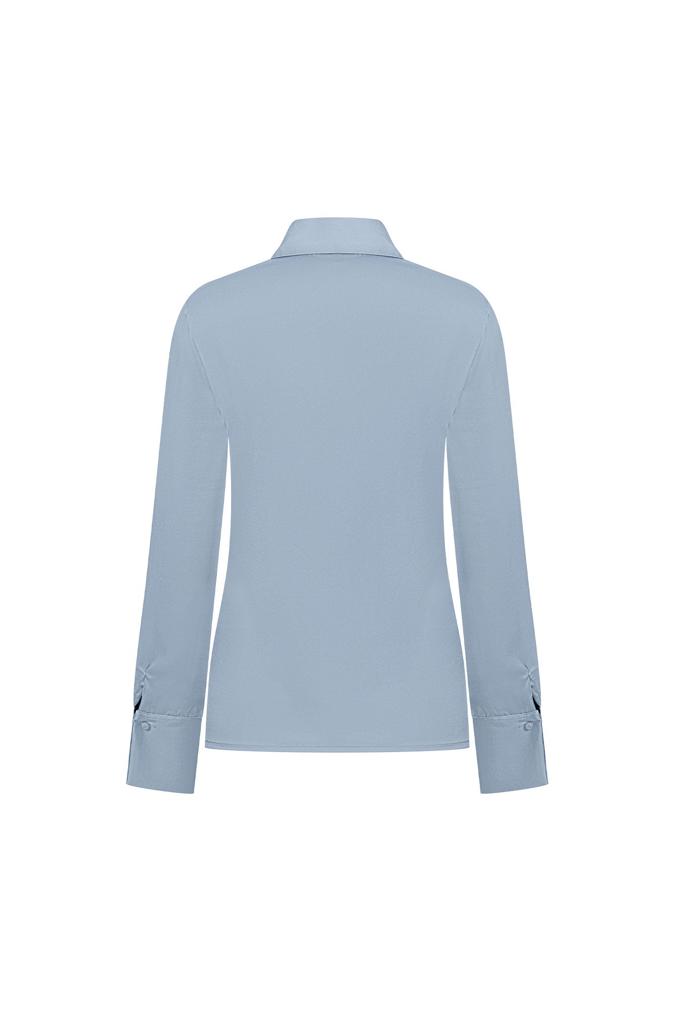 Blusa Verónica Mancorna Cristal Celeste