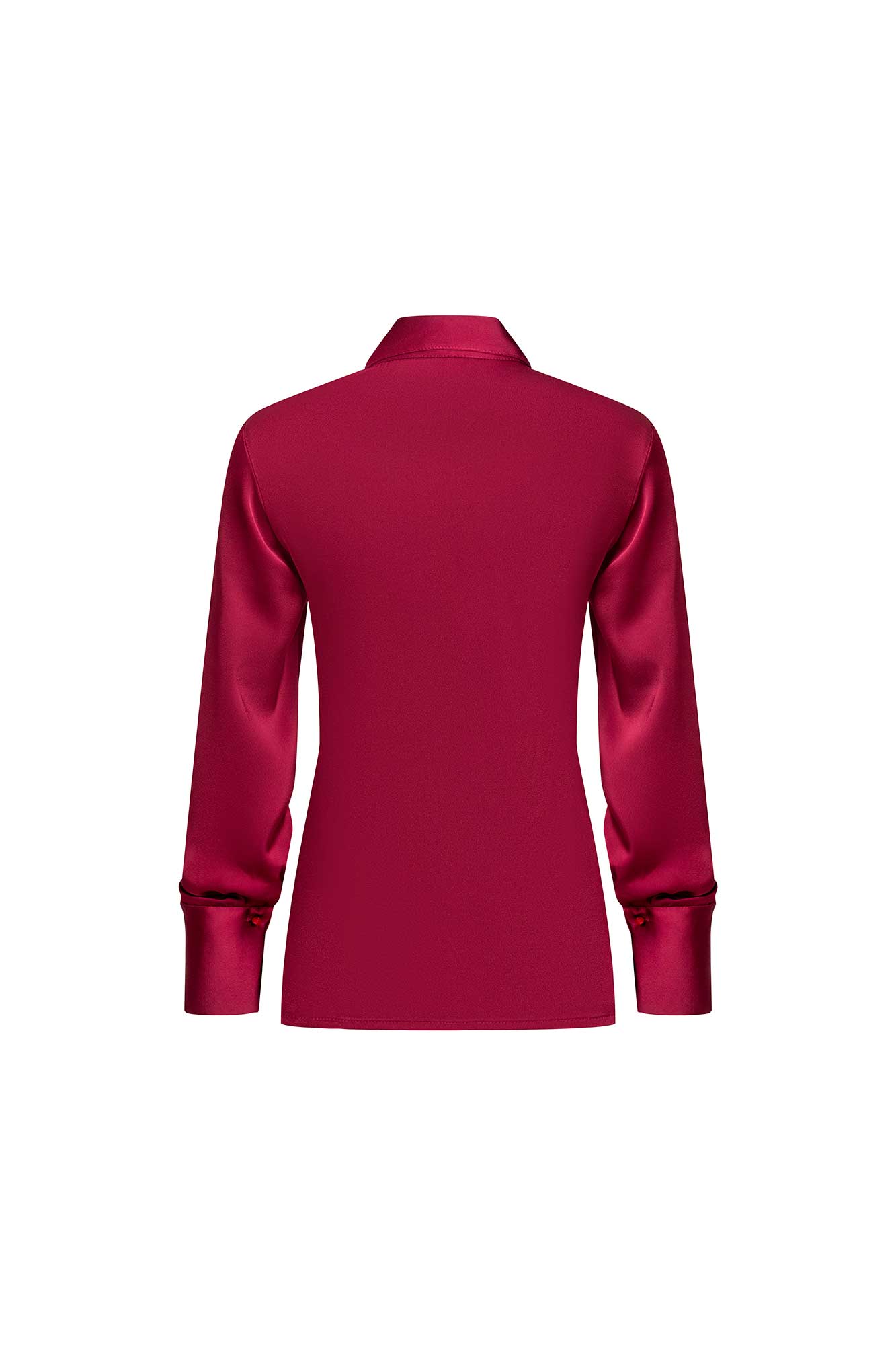 BLUSA VERONICA MANCORNAS CRISTAL VINOTINTO