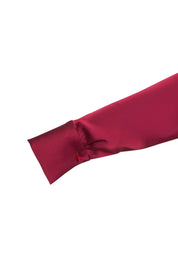 BLUSA VERONICA MANCORNAS CRISTAL VINOTINTO