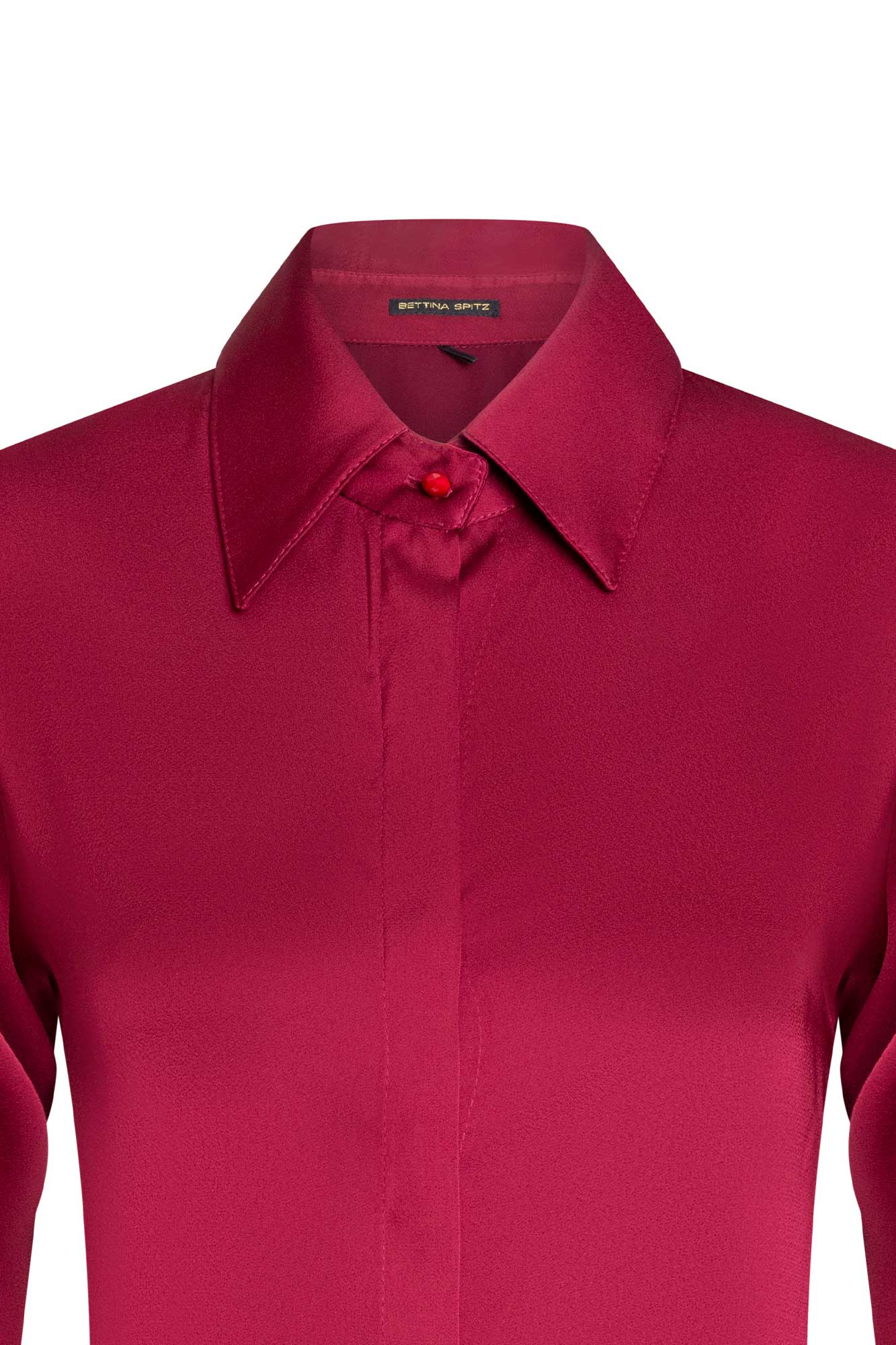 BLUSA VERONICA MANCORNAS CRISTAL VINOTINTO