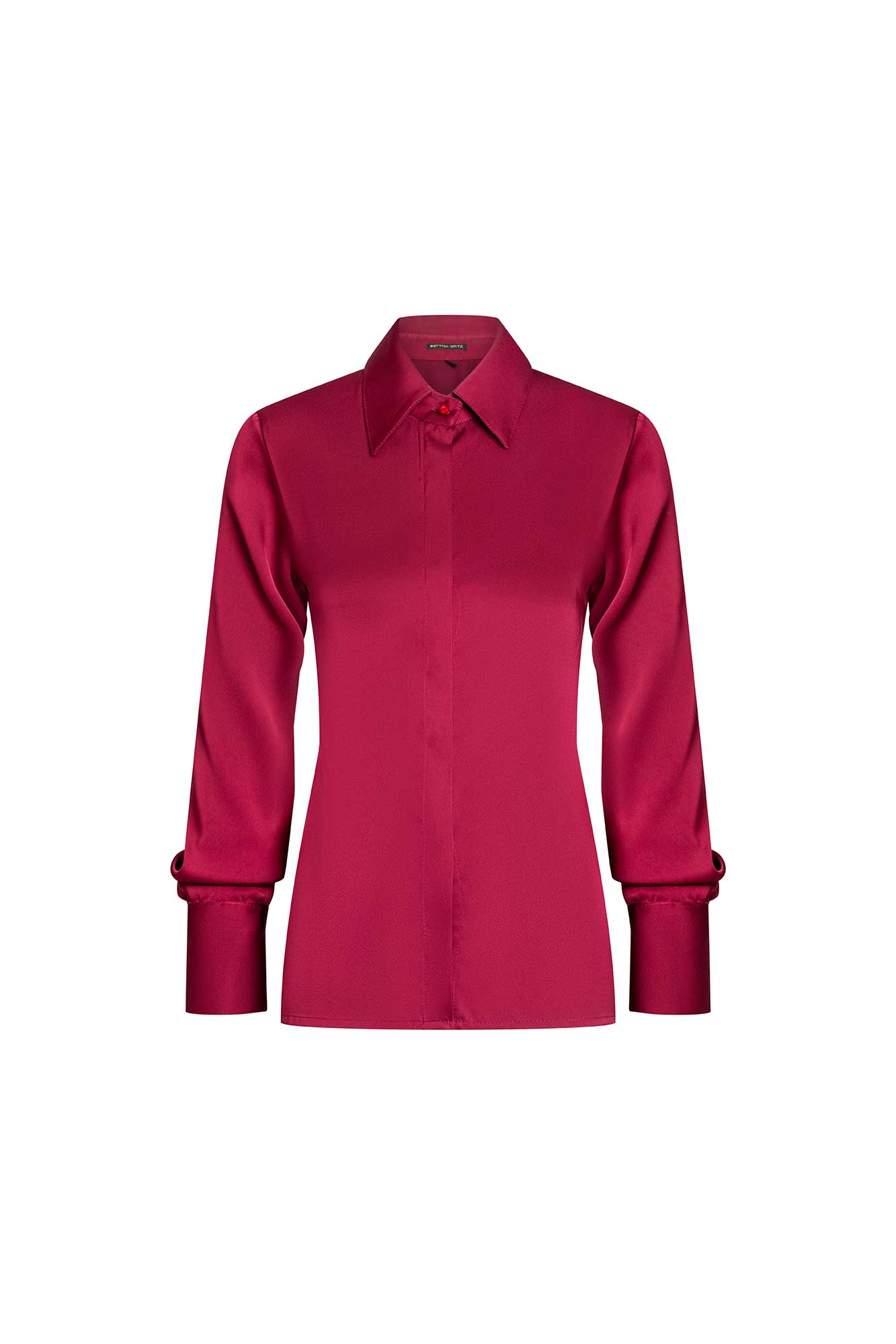 BLUSA VERONICA MANCORNAS CRISTAL VINOTINTO