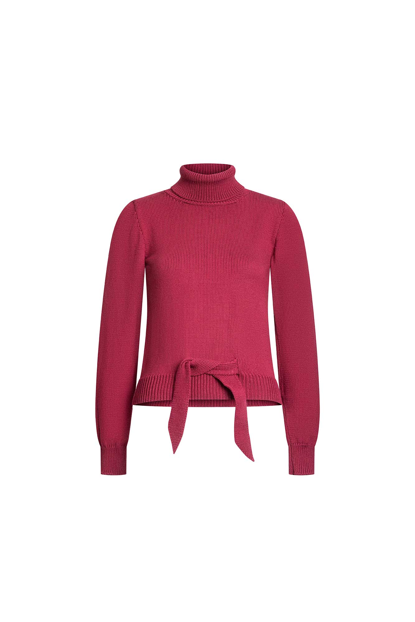 BUZO CUELLO DOBLAR TIRA ROSA VINOTINTO