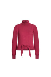 BUZO CUELLO DOBLAR TIRA ROSA VINOTINTO