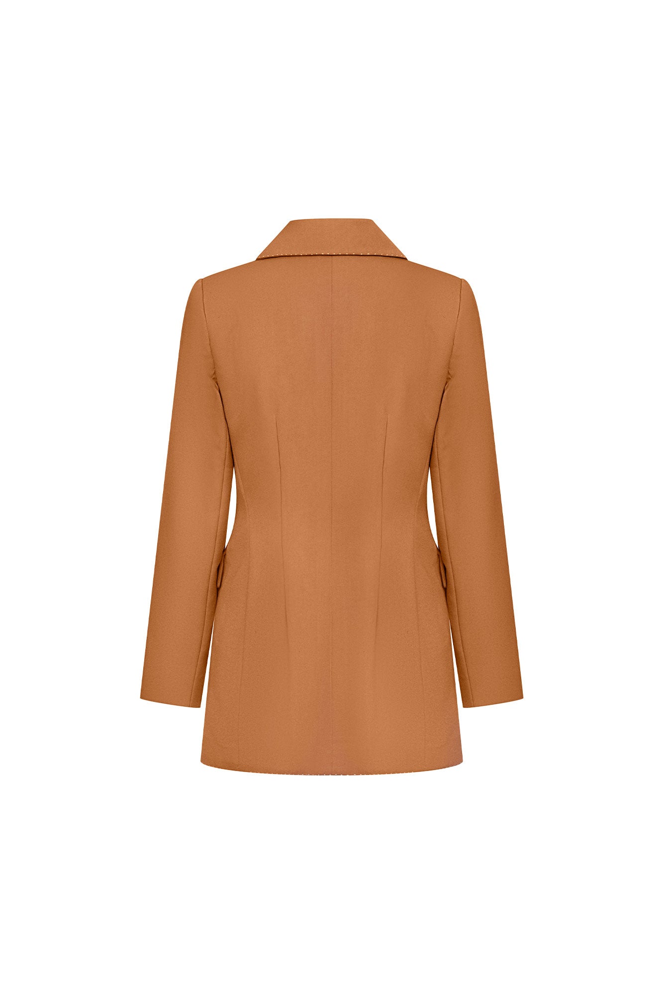 Blazer Largo PP Caramelo