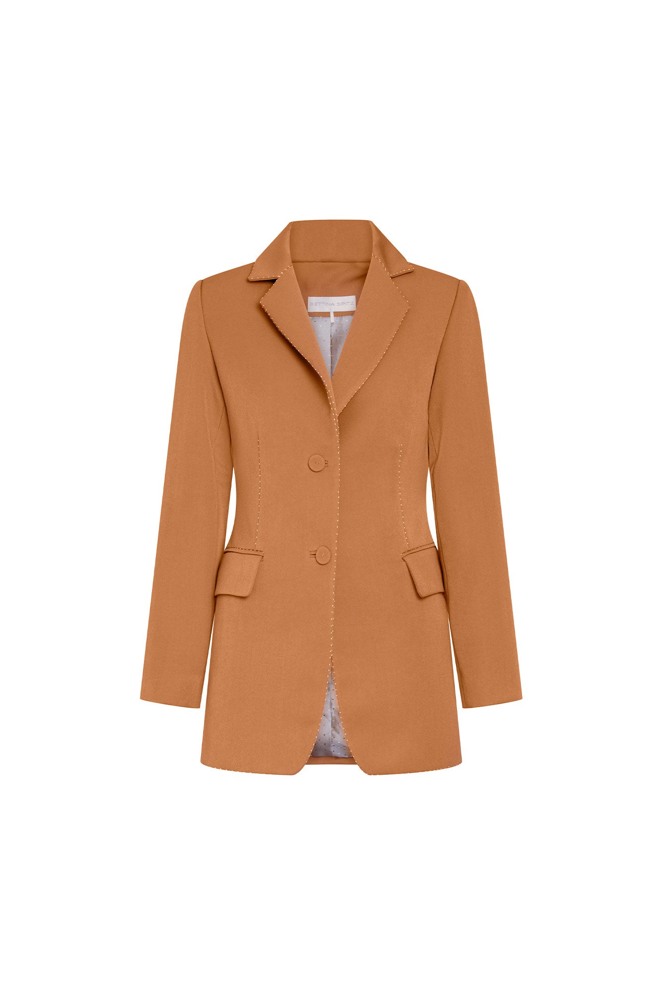 Blazer Largo PP Caramelo