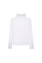 CAMISA ARLEQUÍN PP BOLITA BLANCO