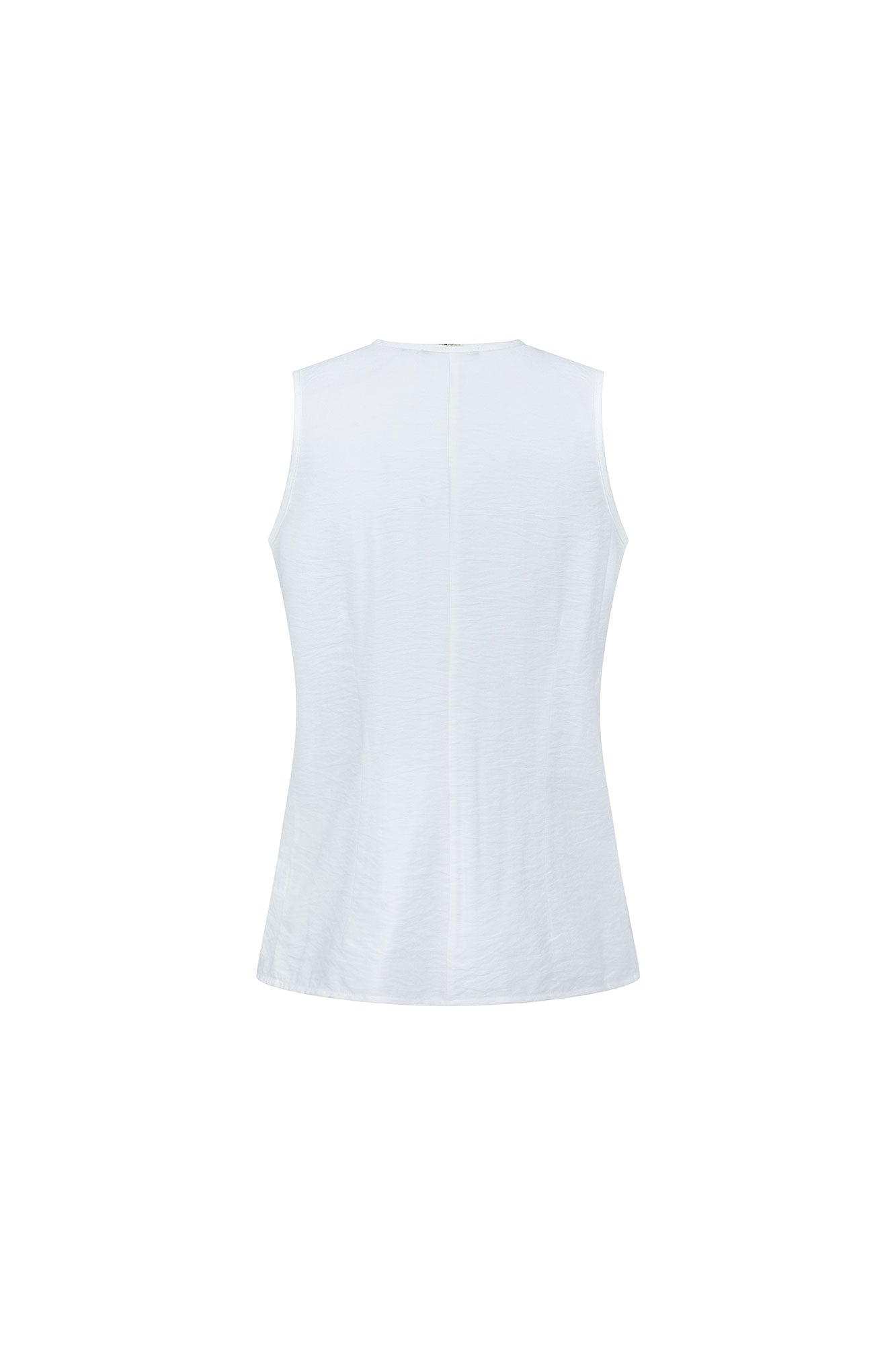 Camisa Sisa Ruches Blanco