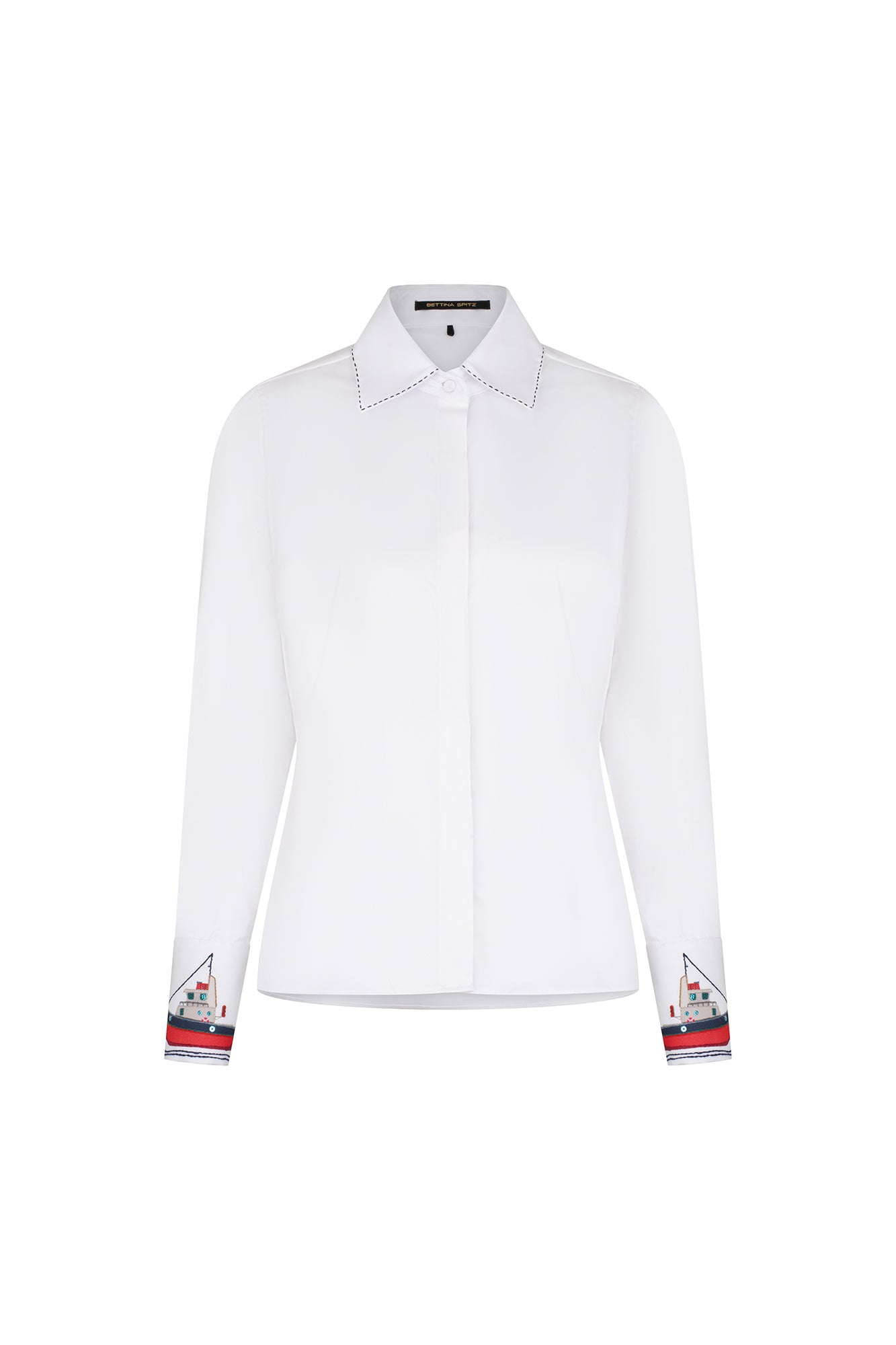 CAMISA SOL BARQUITO MANCORNA BLANCO