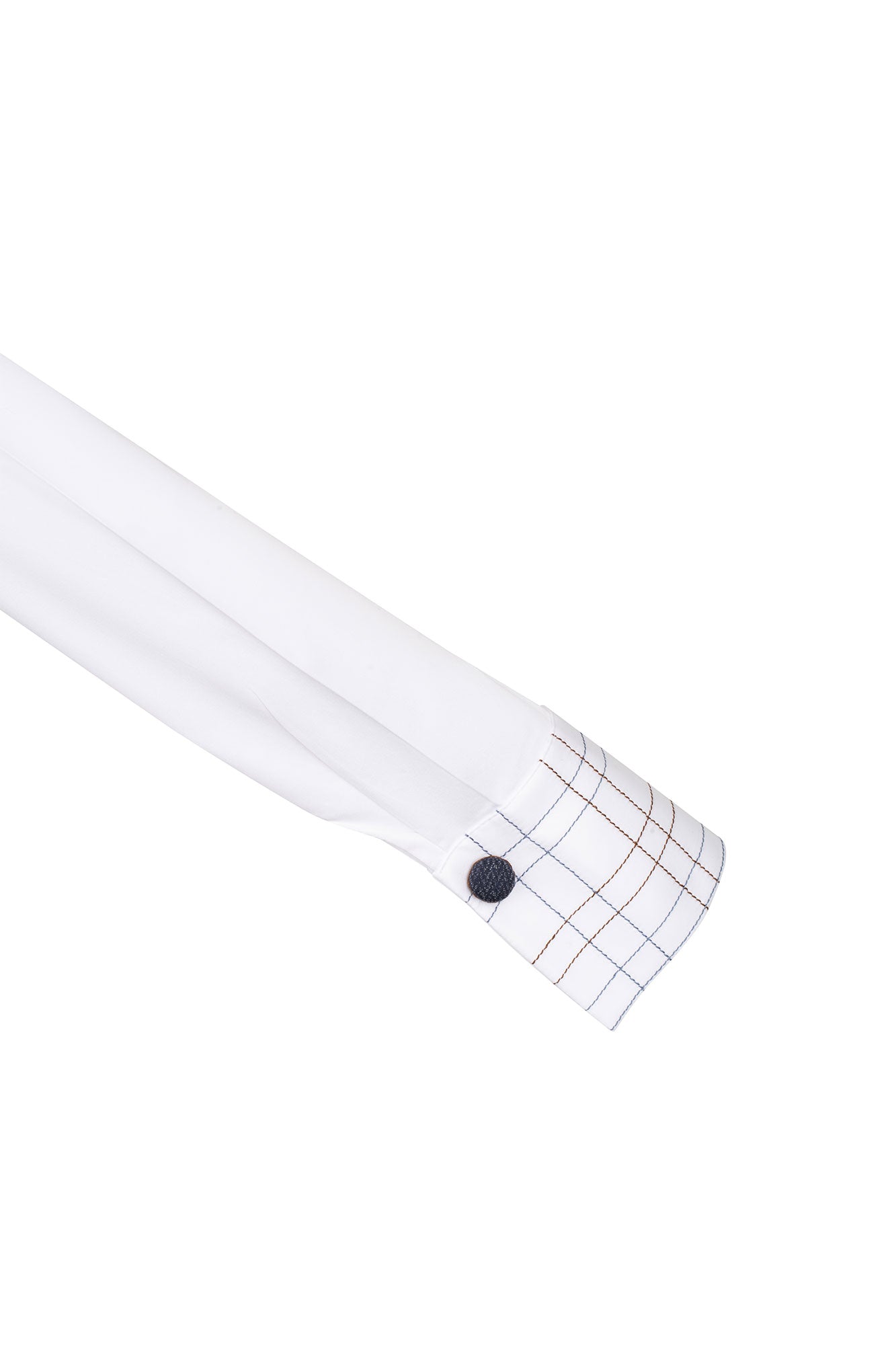 CAMISA SOL ESCOCES MANCORNA BLANCO