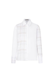CAMISA SOL ESCOCES MANCORNA BLANCO