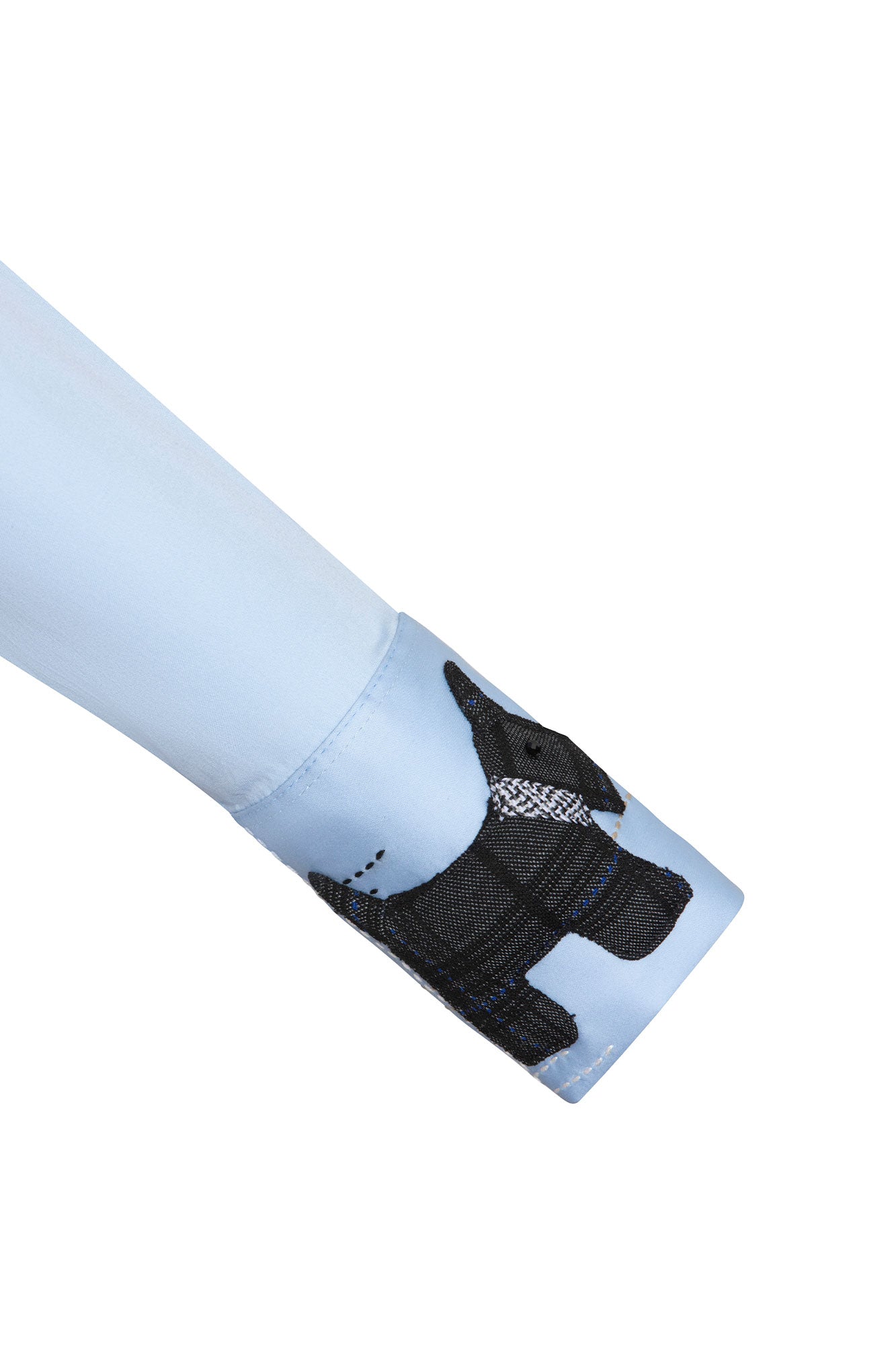 CAMISA SOL FOX TERRIER AZUL CLARO