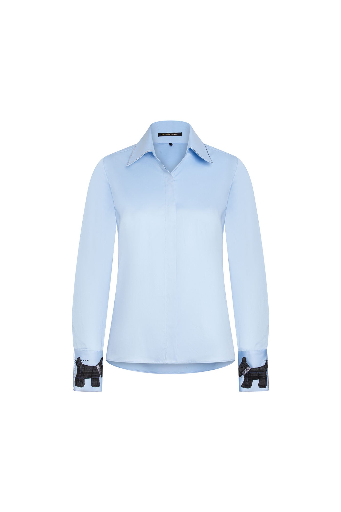 CAMISA SOL FOX TERRIER AZUL CLARO