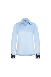 CAMISA SOL FOX TERRIER AZUL CLARO