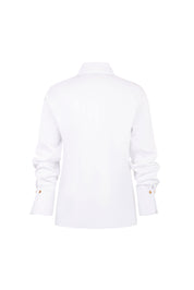 CAMISA SOL JARDÍN MANCORNA BLANCO