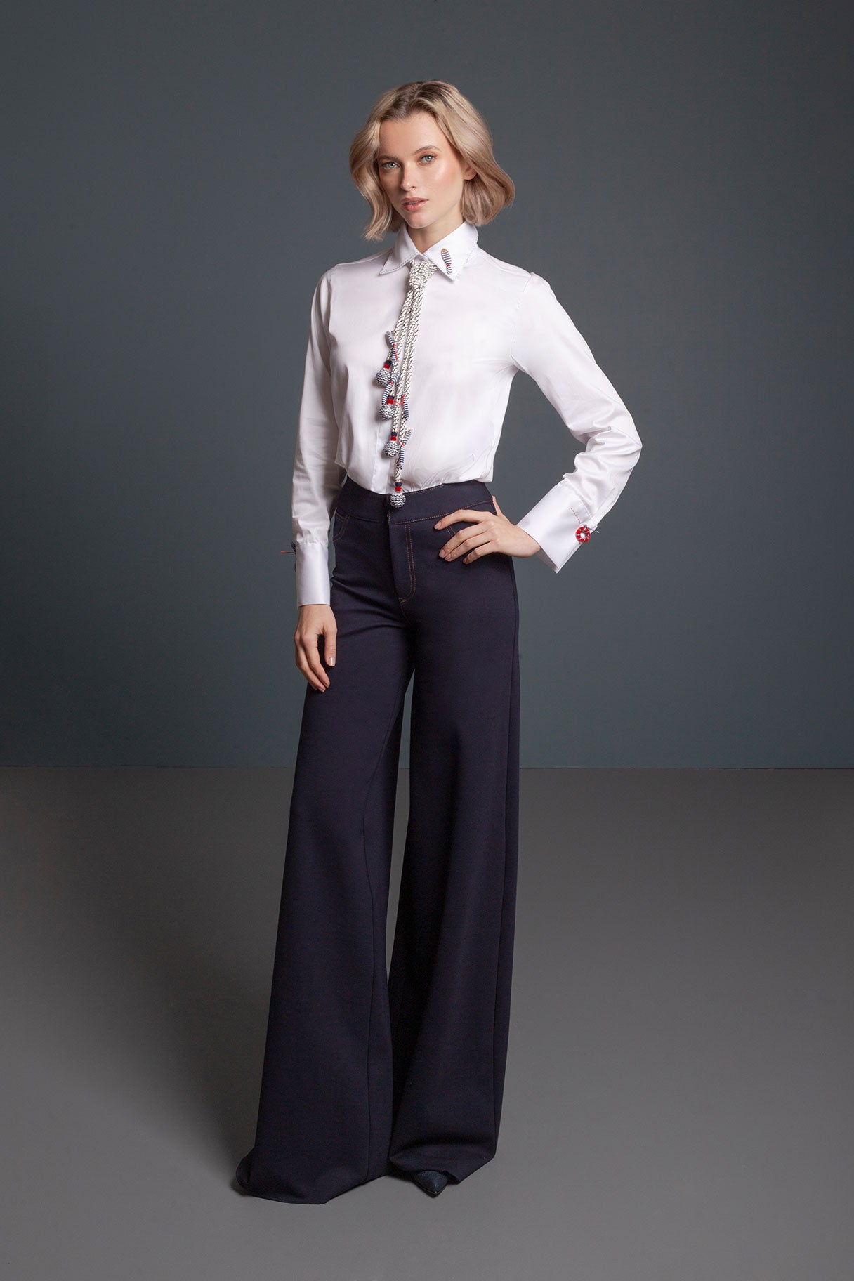 CAMISA SOL MARINERO MANCORNA BLANCO