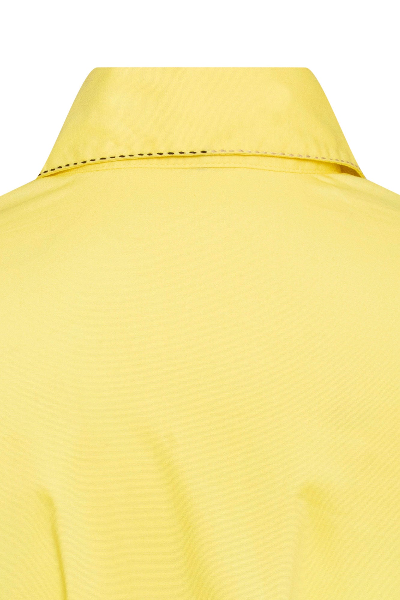 Camisa Sol Pespunte Amarillo