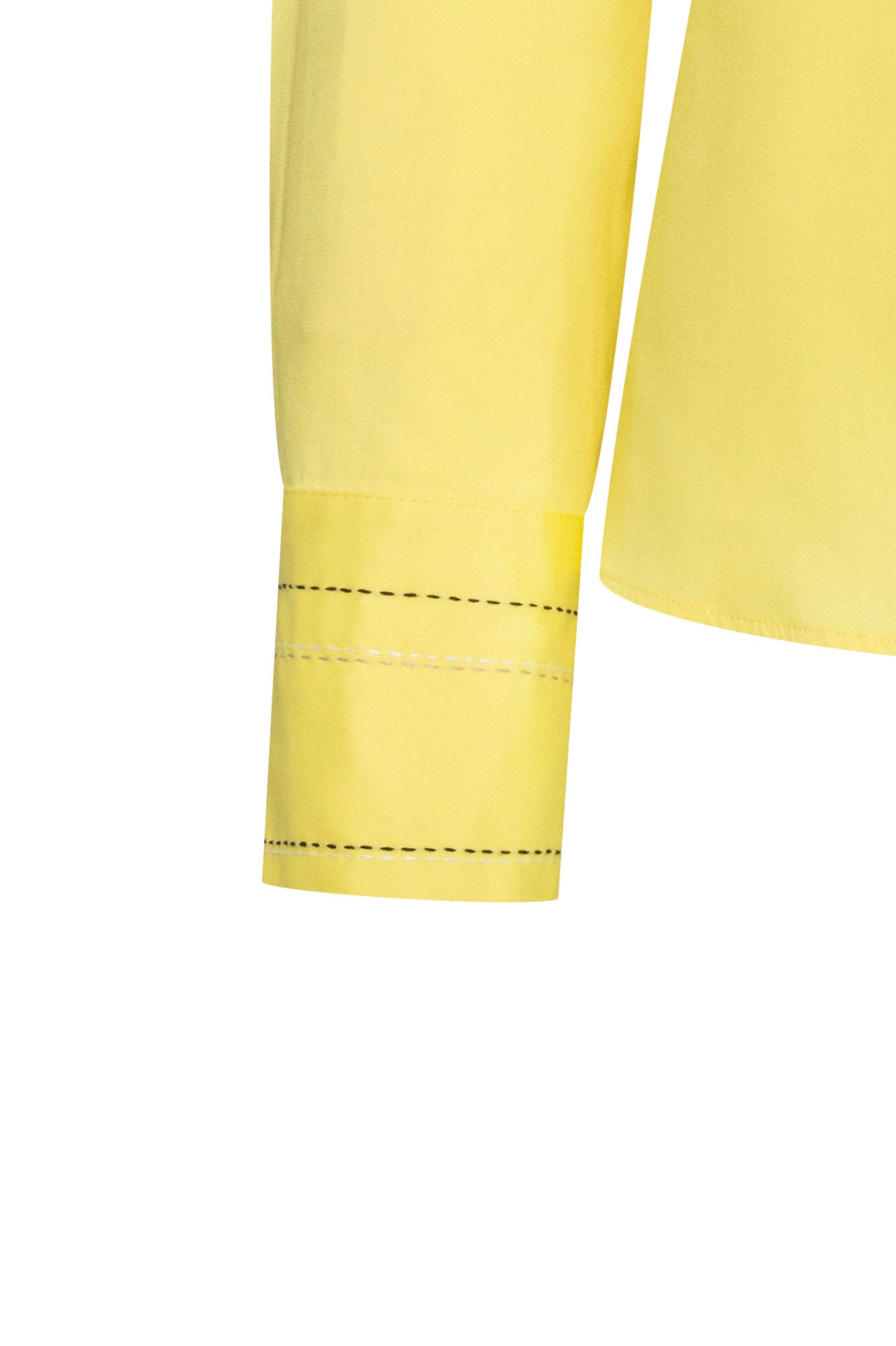Camisa Sol Pespunte Amarillo