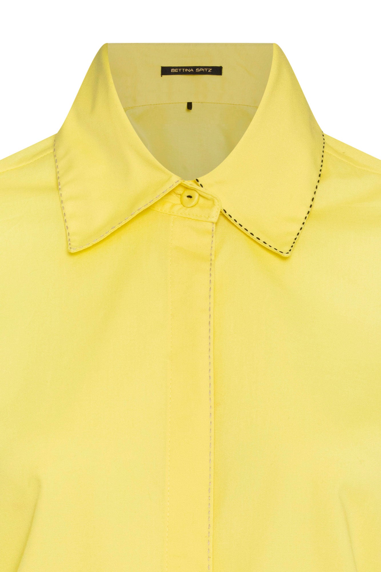 Camisa Sol Pespunte Amarillo