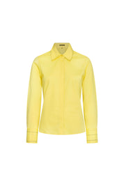 Camisa Sol Pespunte Amarillo