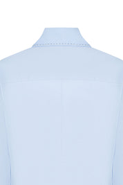 CAMISA SOL PESPUNTE CARTOON MANCORNA AZUL