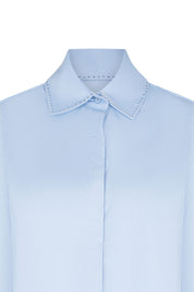 CAMISA SOL PESPUNTE CARTOON MANCORNA AZUL