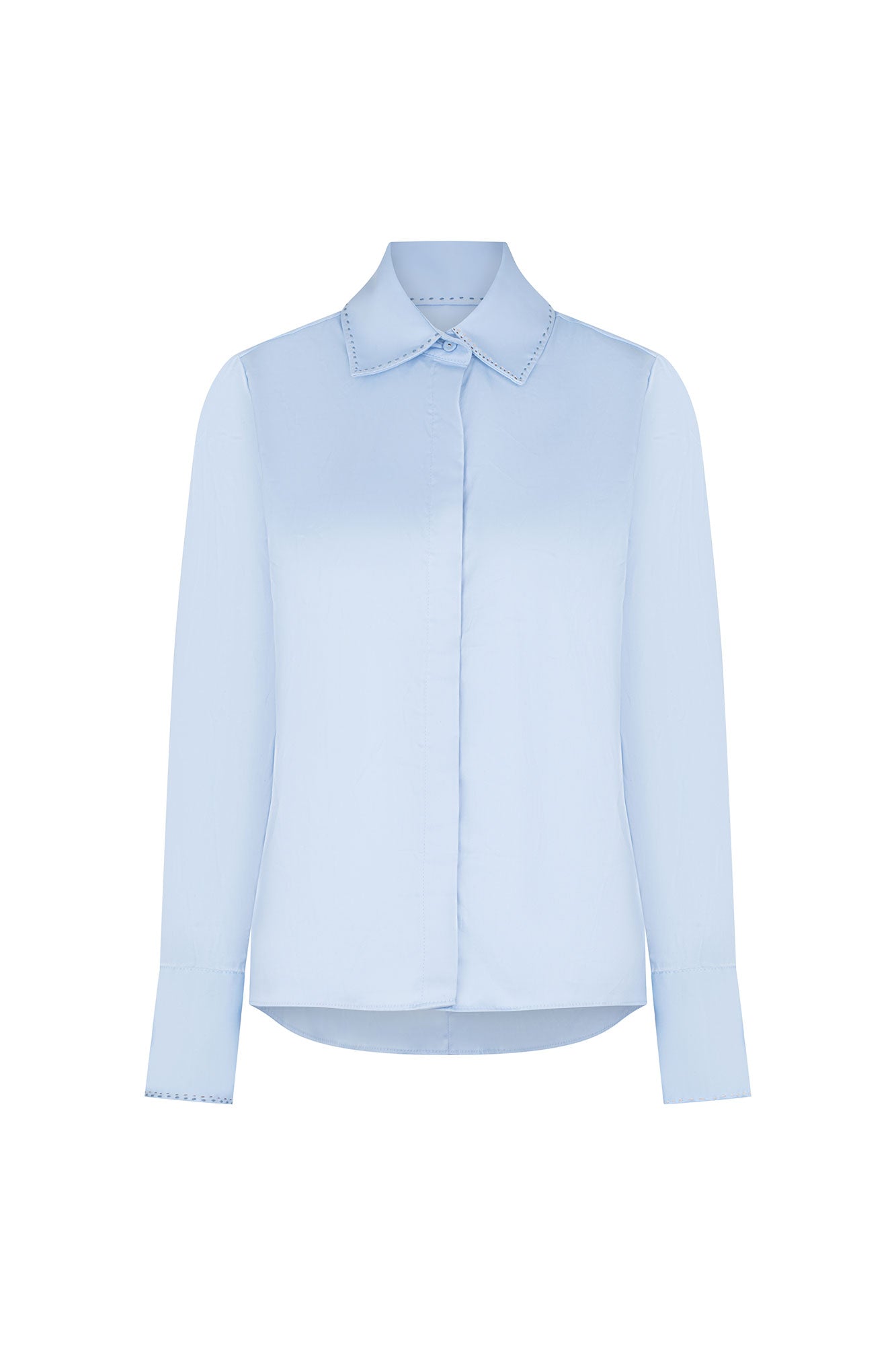 CAMISA SOL PESPUNTE CARTOON MANCORNA AZUL