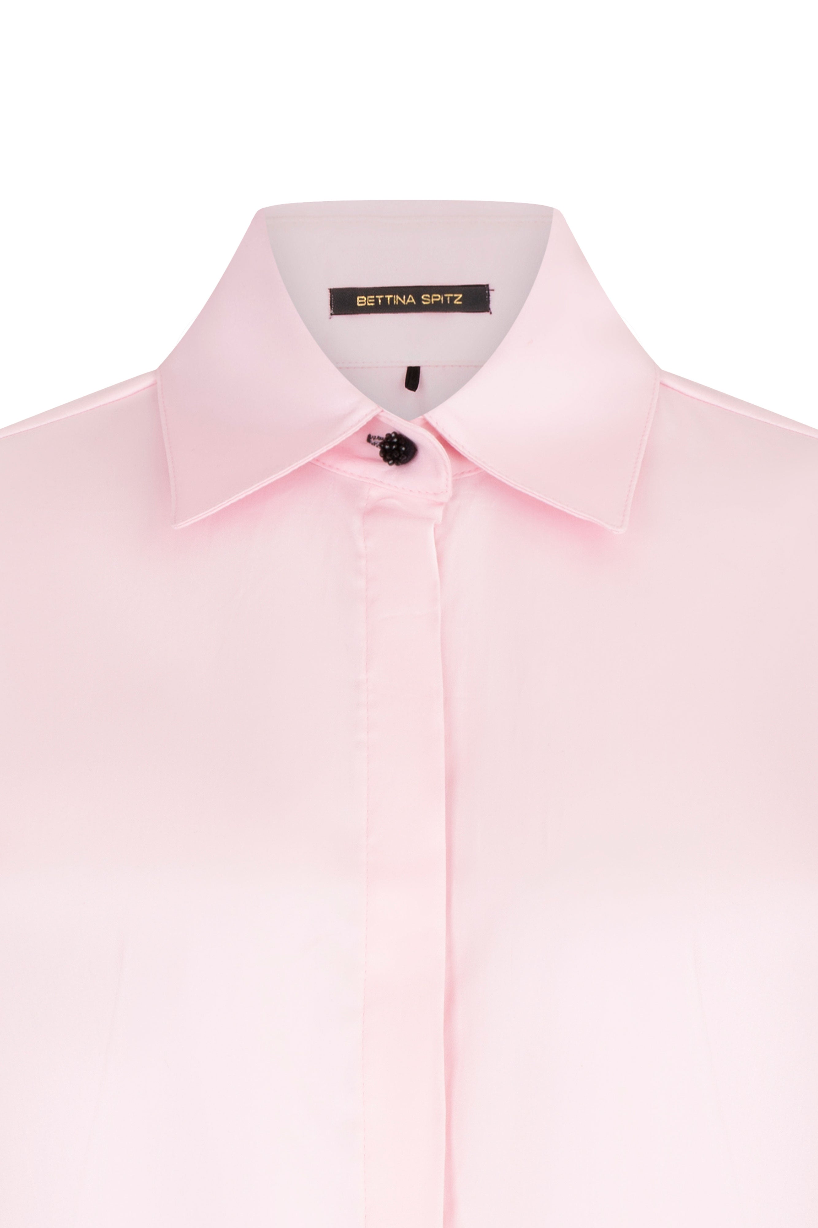 CAMISA SOL PUÑO BORLAS MANCORNA ROSADO