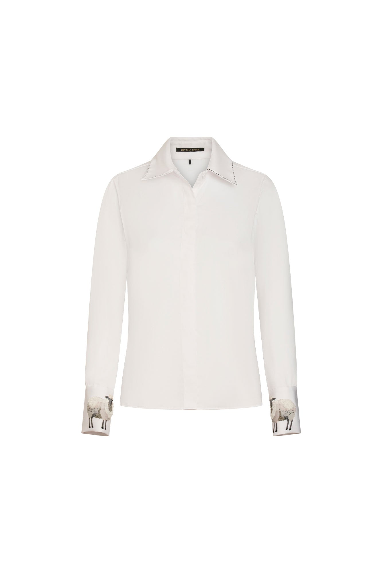 CAMISA SOL PUÑO OVEJA BLANCO