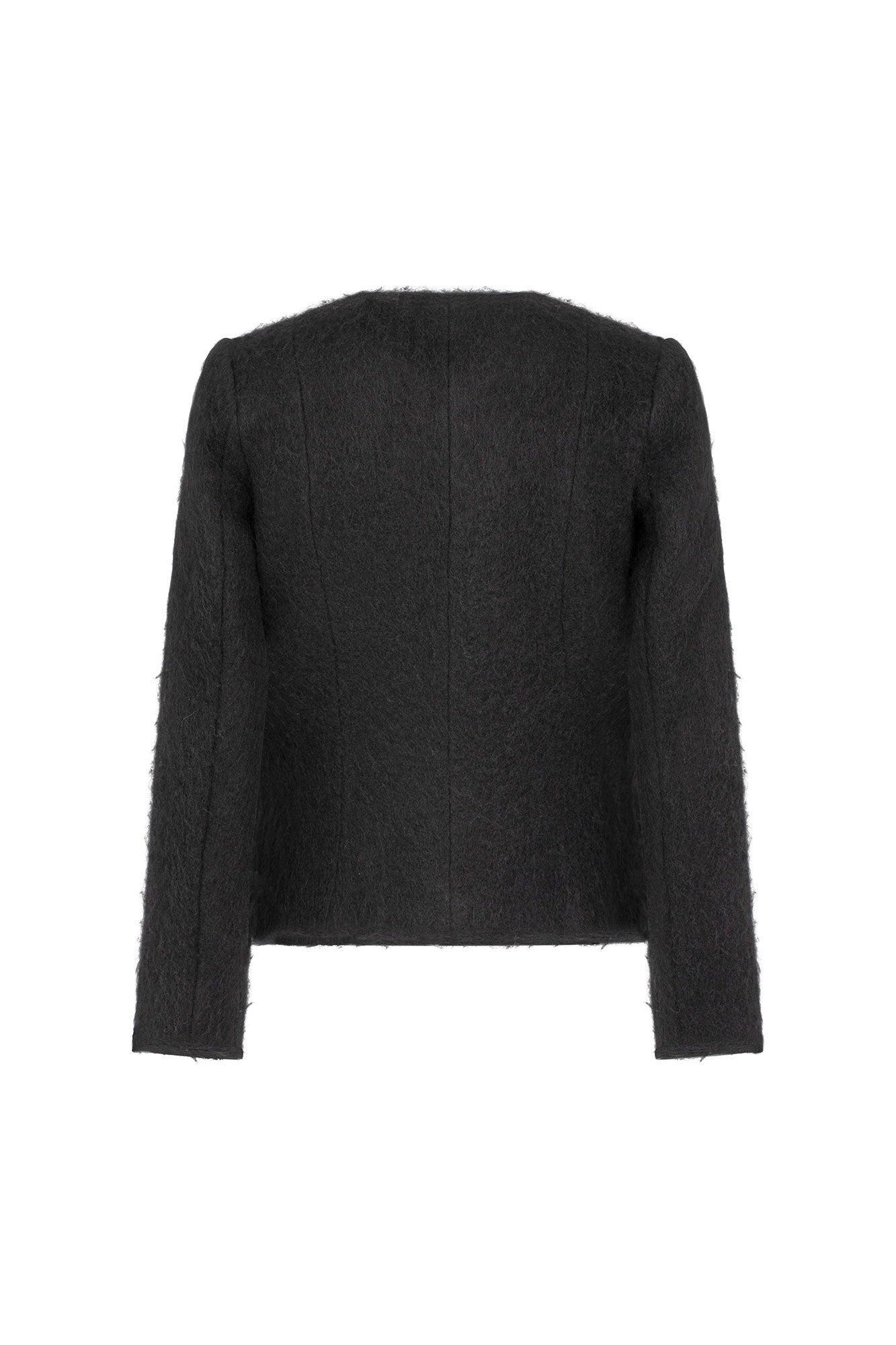 CHAQUETA 4 PARCHES NEGRO