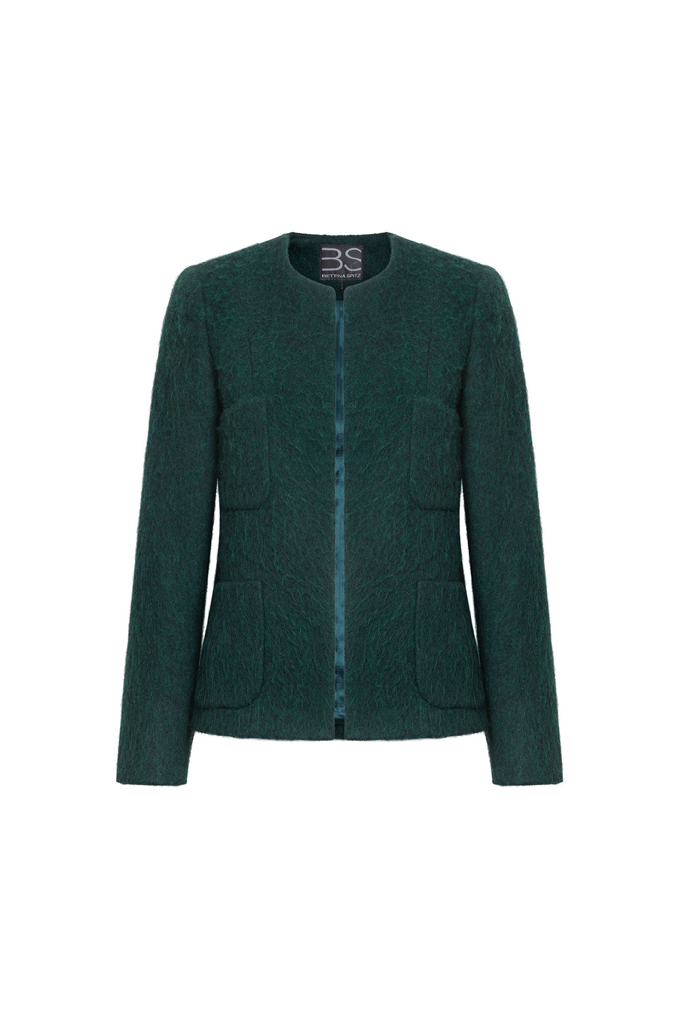 CHAQUETA 4 PARCHES VERDE