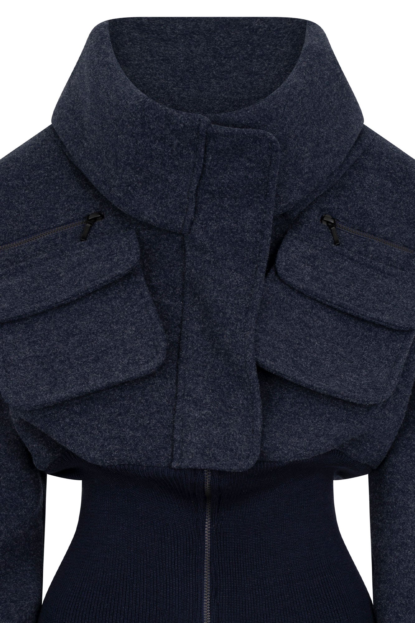 CHAQUETA BOMBER AZUL