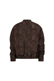 CHAQUETA BOMBER BROCHES CAFE