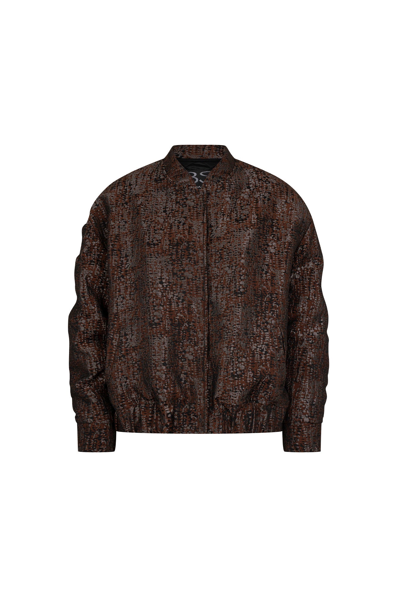 CHAQUETA BOMBER BROCHES CAFE