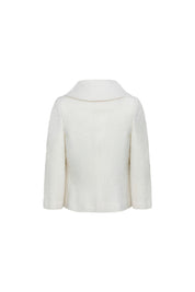 Chaqueta Boucle Nácar