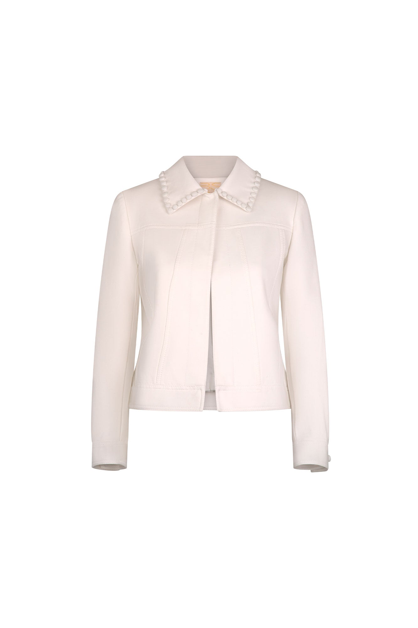 CHAQUETA JEAN BOTONCITOS IVORY